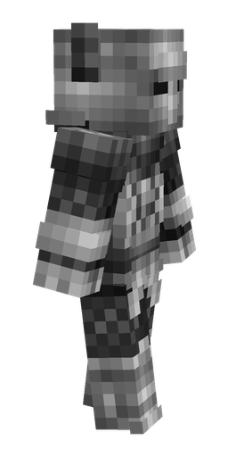 Black skin: body, right side render