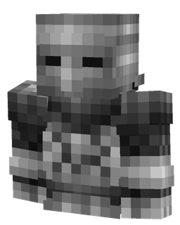 Black skin: bust render