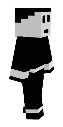 Black skin: body, right side render