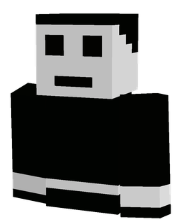 Black skin: bust render