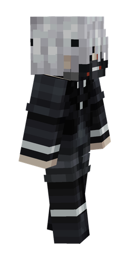Black skin: body, right side render