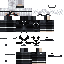 Black skin: raw texture render