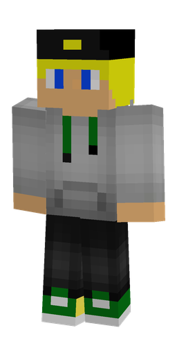 Black skin: body, front render
