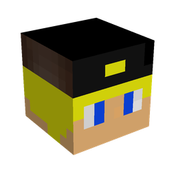 Black skin: head render