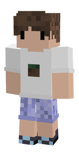 Blue skin: body, front render