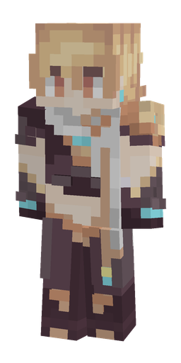 Gray skin: body, front render