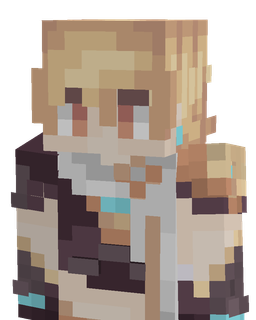 Gray skin: bust render