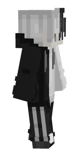 Black skin: body, right side render