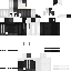 Black skin: raw texture render