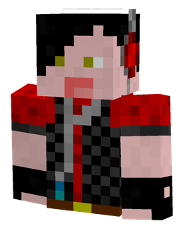 Black skin: bust render