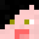 Black skin: face render