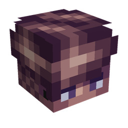 Black skin: head render