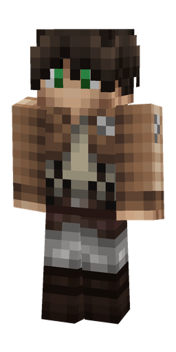 Brown skin: body, front render