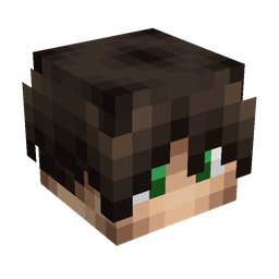 Brown skin: head render