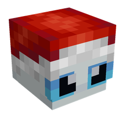Blue skin: head render