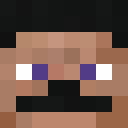 Black skin: face render