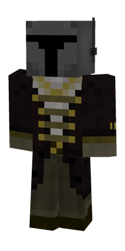 Black skin: body, front render