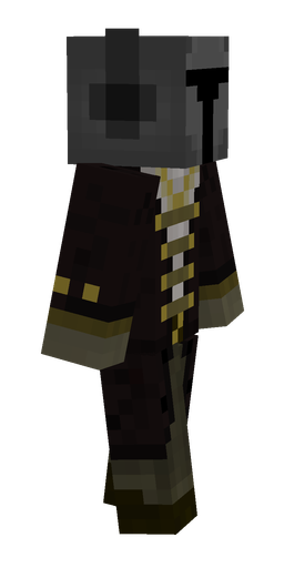Black skin: body, right side render