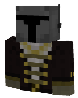 Black skin: bust render