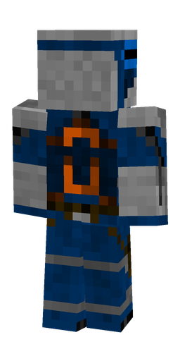 Black skin: body, back render