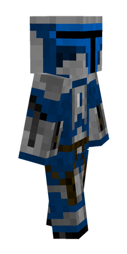 Black skin: body, right side render