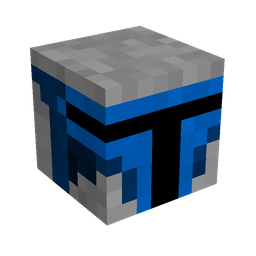 Black skin: head render