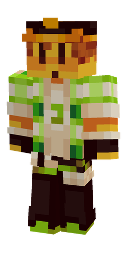 Black skin: body, front render