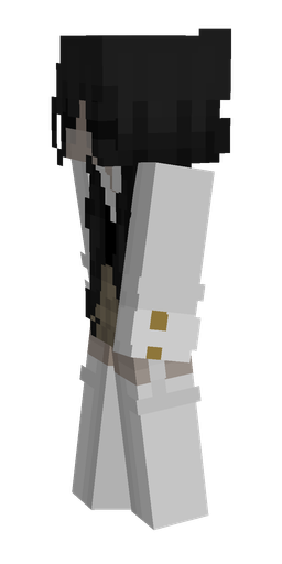 Black skin: body, left side render