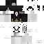 Black skin: raw texture render