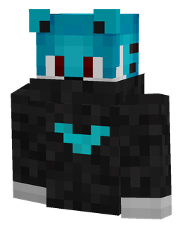 Black skin: bust render