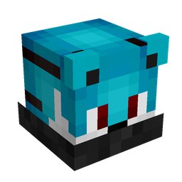 Black skin: head render