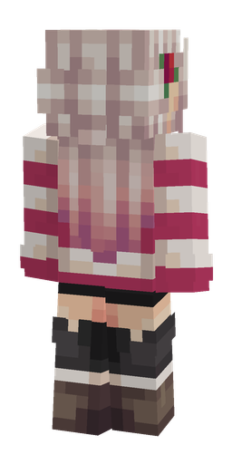 Orange skin: body, back render