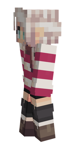 Orange skin: body, left side render