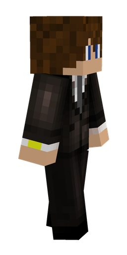 Black skin: body, right side render