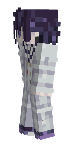 Blue skin: body, left side render