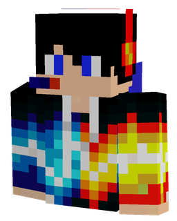 Black skin: bust render