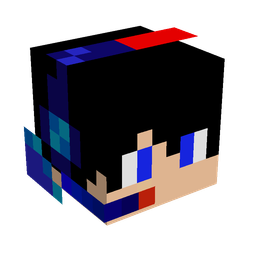 Black skin: head render