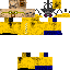 Classic skin: raw texture render