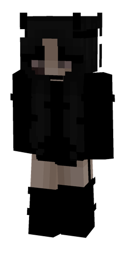 Black skin: body, front render