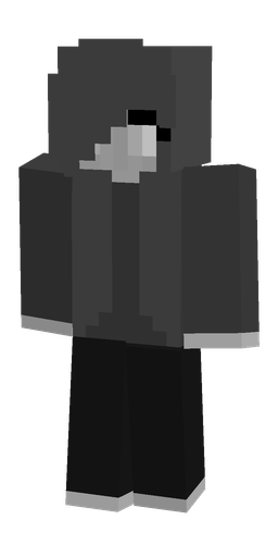 Black skin: body, front render