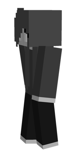 Black skin: body, left side render