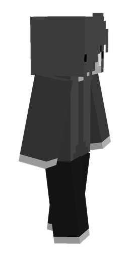 Black skin: body, right side render
