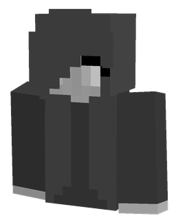 Black skin: bust render