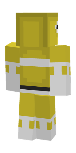 Classic skin: body, back render