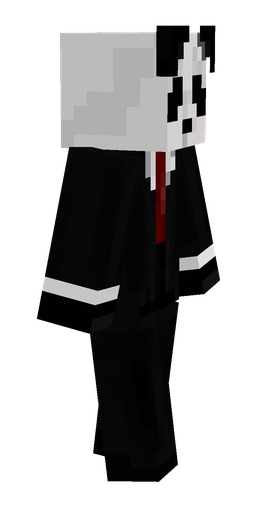 Black skin: body, right side render