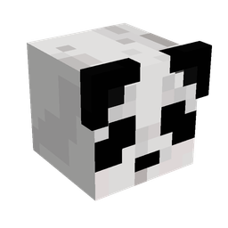 Black skin: head render
