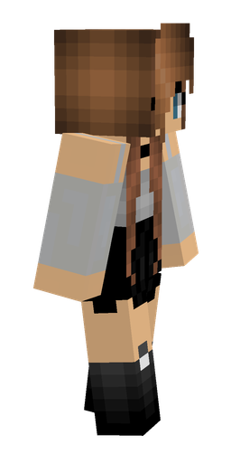 Black skin: body, right side render