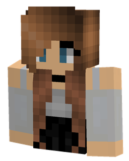 Black skin: bust render