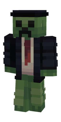 Black skin: body, front render