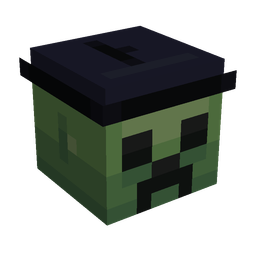 Black skin: head render